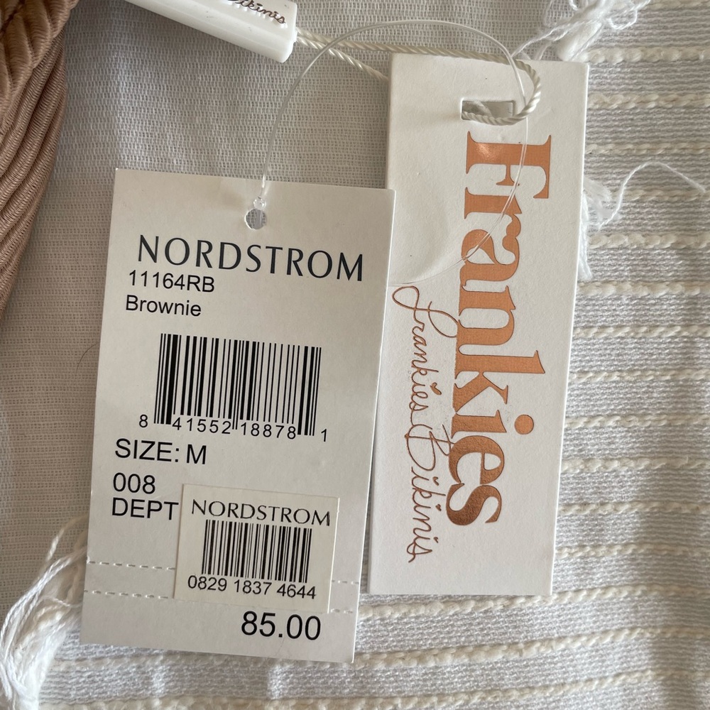 NWT Frankie’s bikini top and bottom - Picture 2 of 3